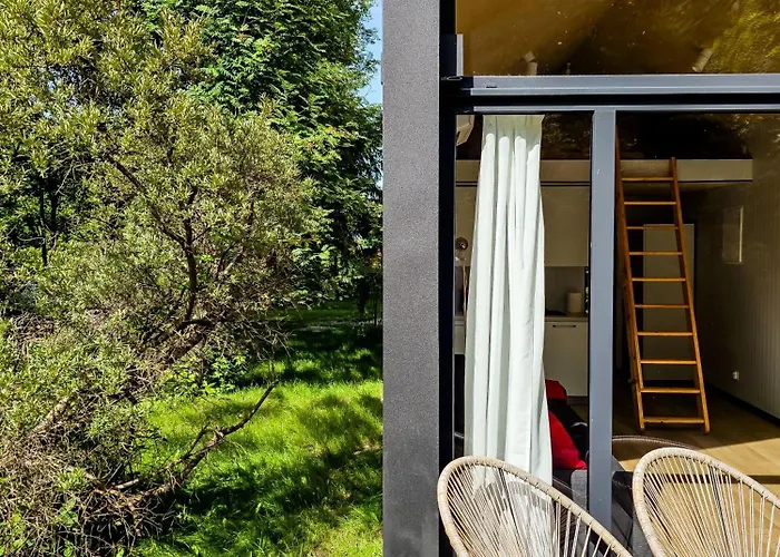 Деревянный коттедж W Ogrodzie Dla Gosci *